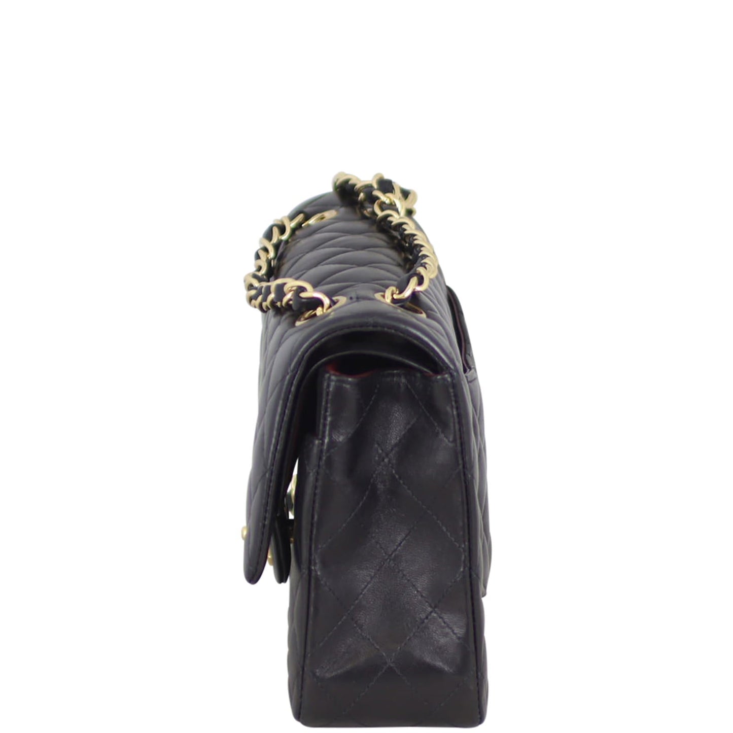 Chanel Classic Double Flap Medium | Black Lambskin 19 Series