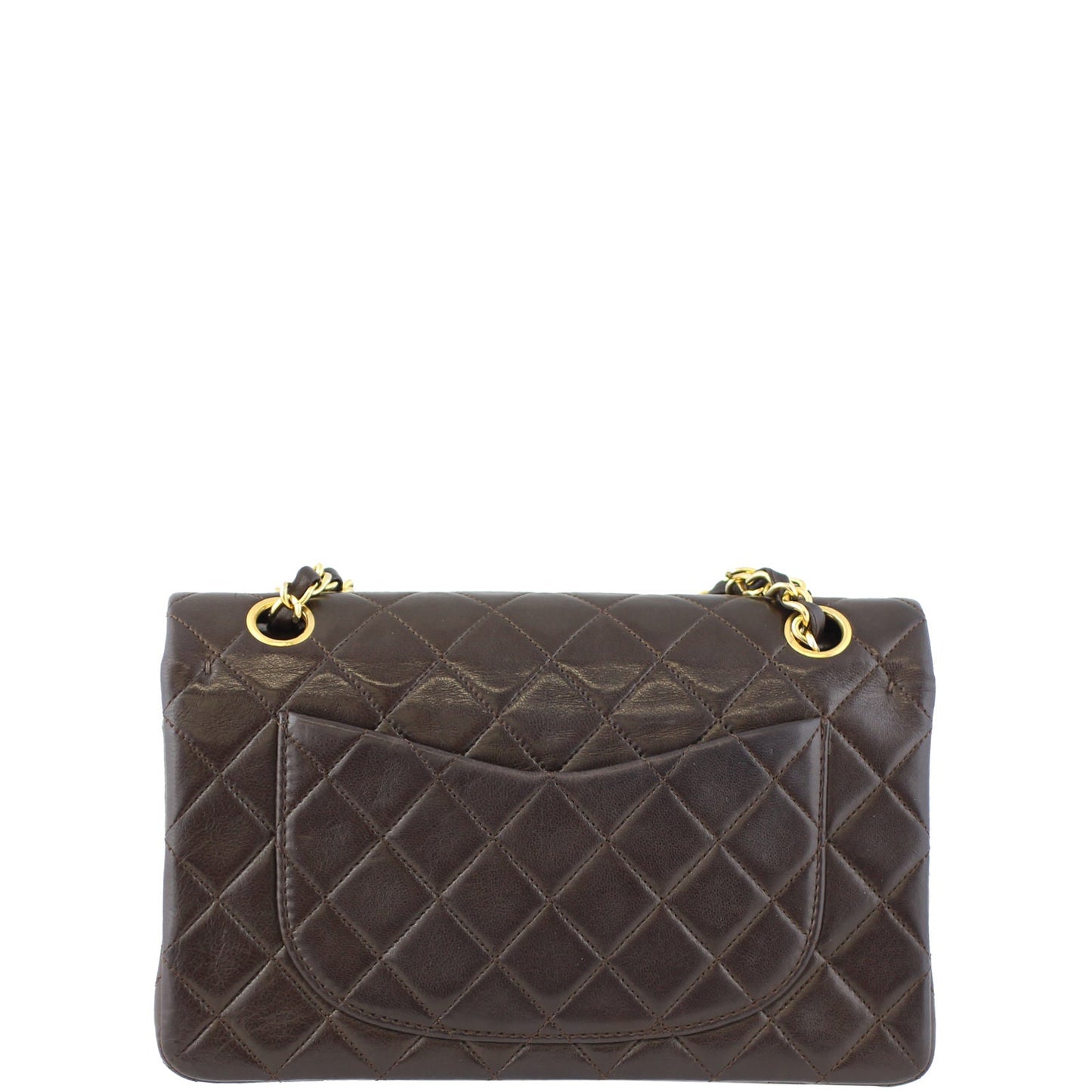 Chanel Vintage Classic Double Flap Small | Brown 1 Series