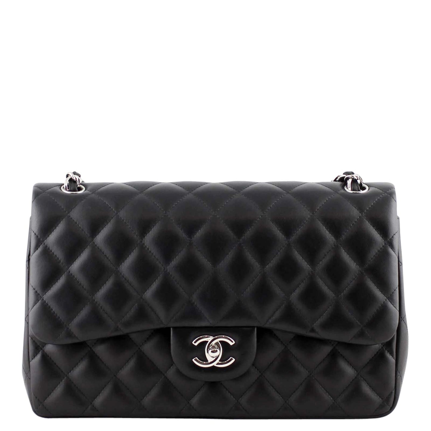 Chanel Classic Double Flap Jumbo | Black 18 Series