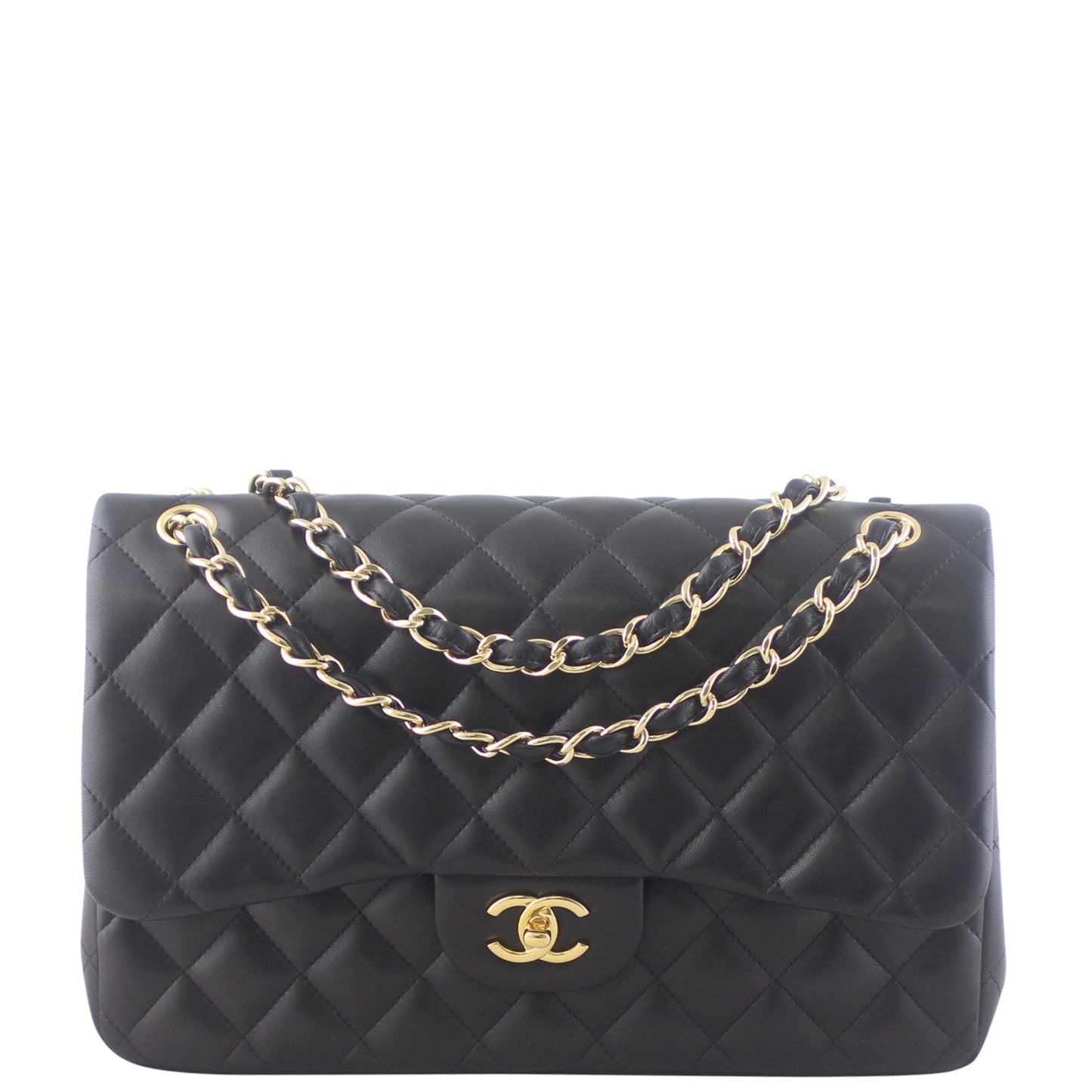 Chanel Classic Double Flap Jumbo | Black GHW 16 Series