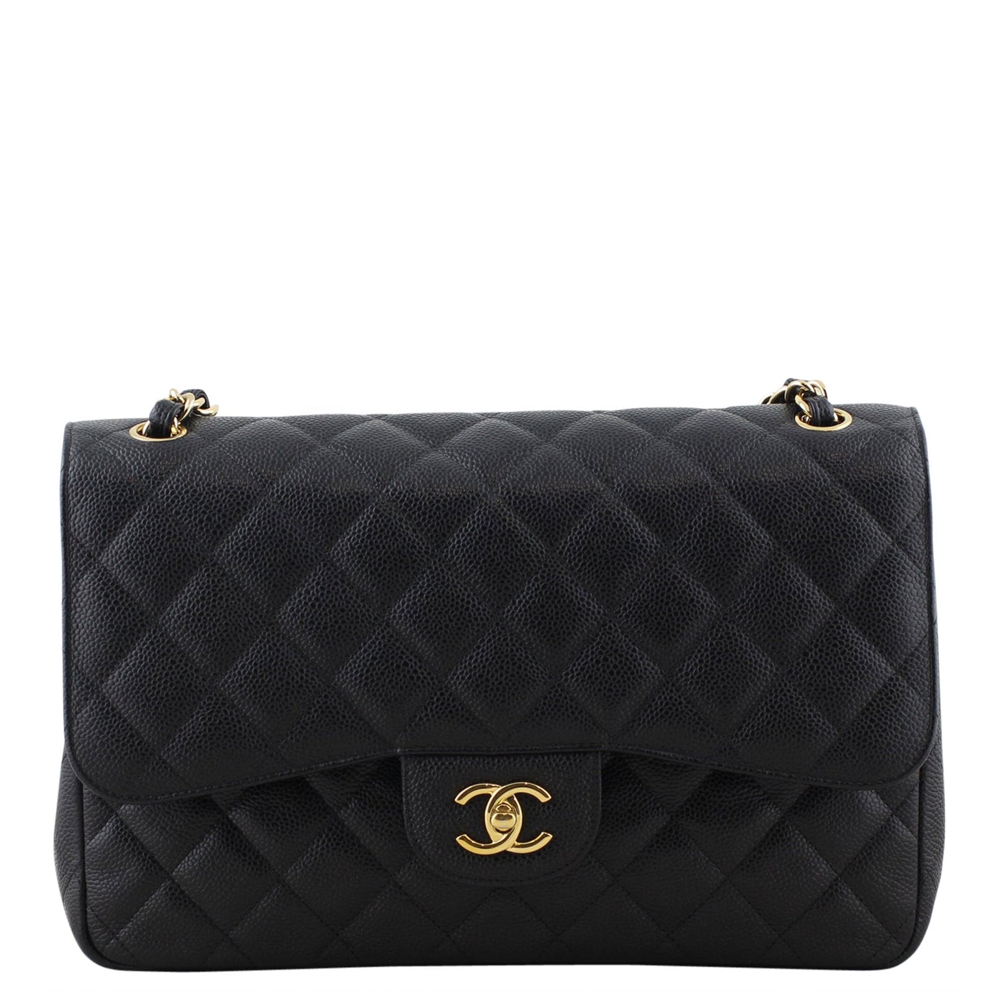 Chanel Classic Double Flap Jumbo | Black 14 Series