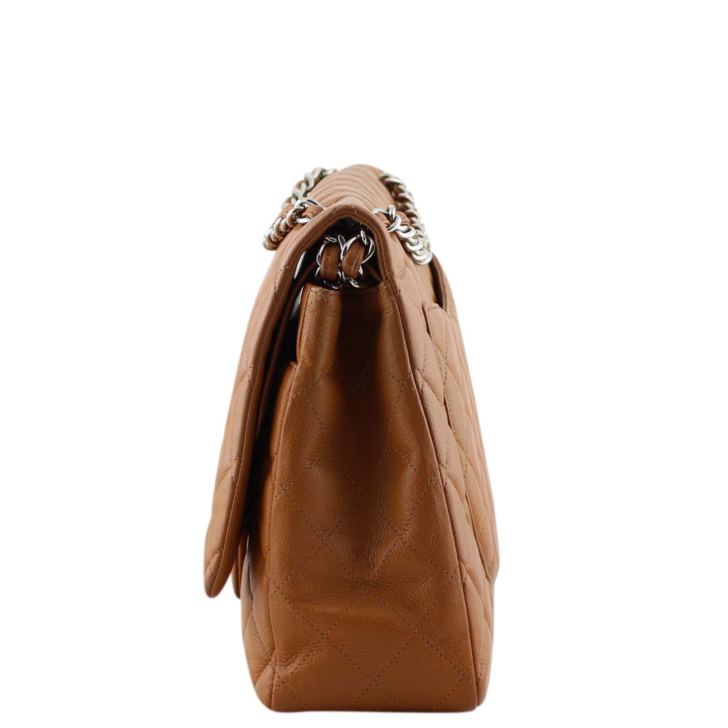 Chanel Classic Double Flap Maxi | Tan