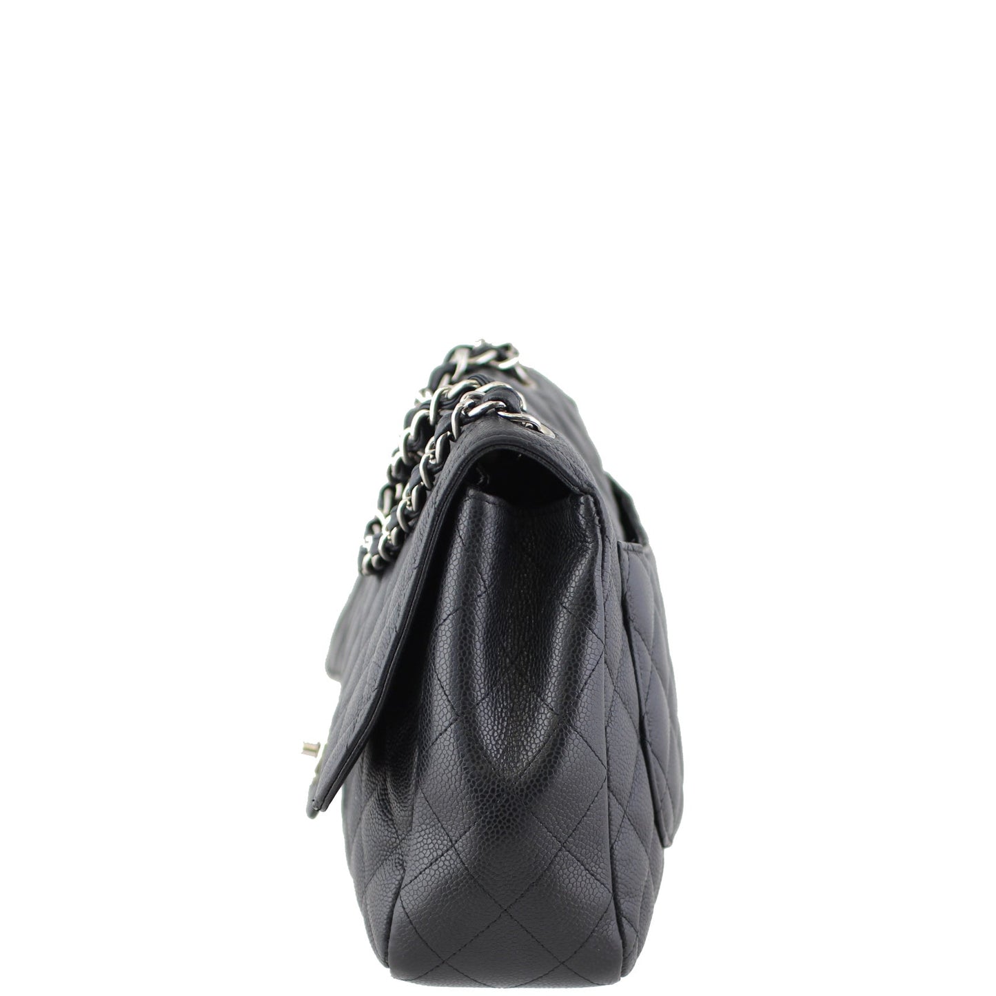 Chanel Classic Single Flap Jumbo | Caviar 13 Series