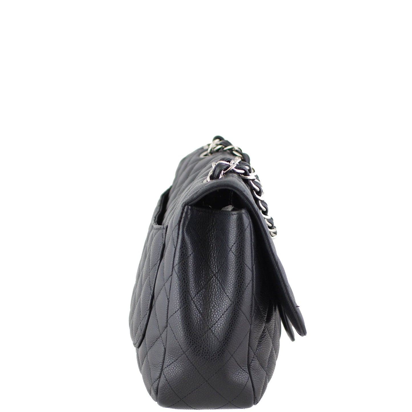 Chanel Classic Single Flap Jumbo | Caviar 13 Series