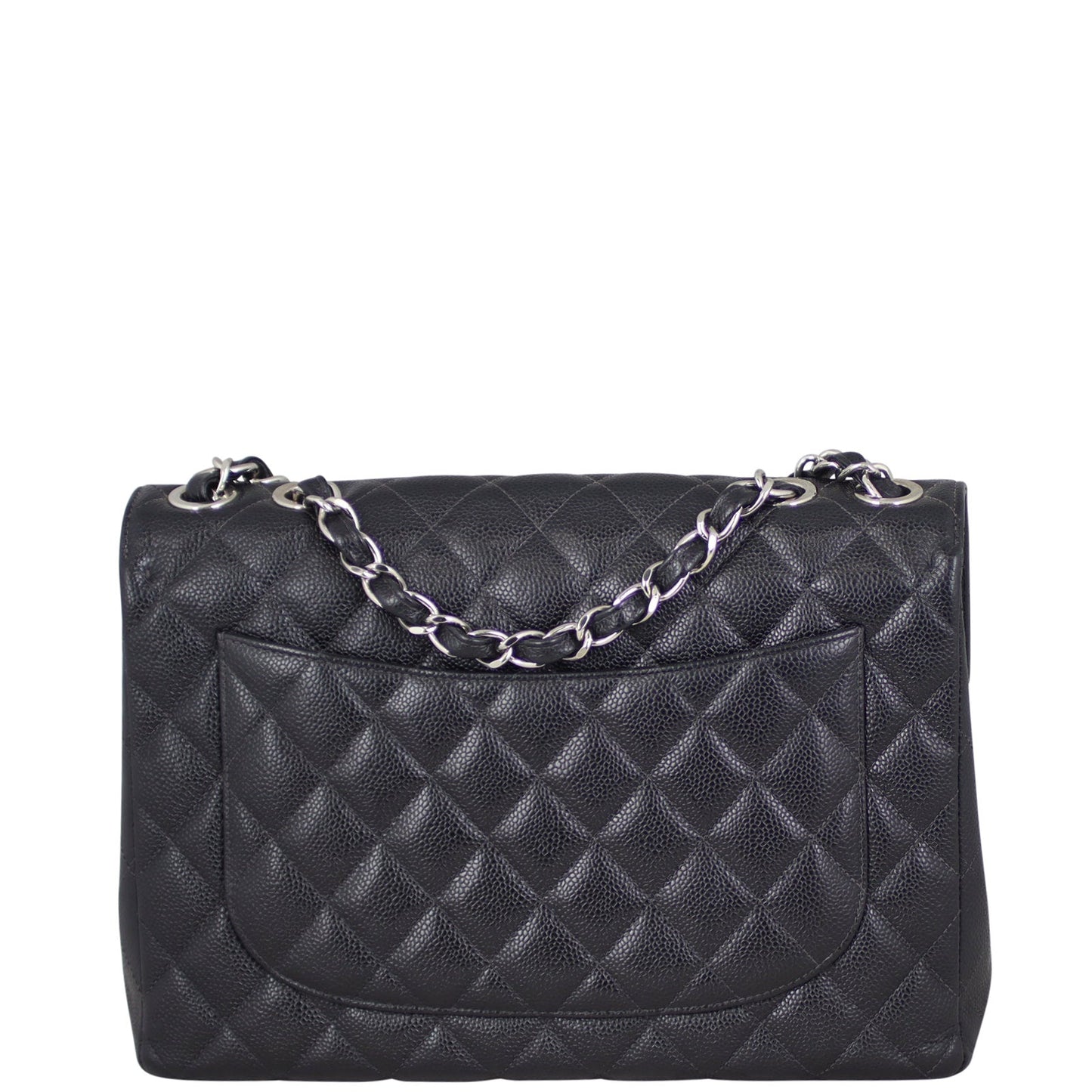 Chanel Classic Single Flap Jumbo | Black Vintage 9 series