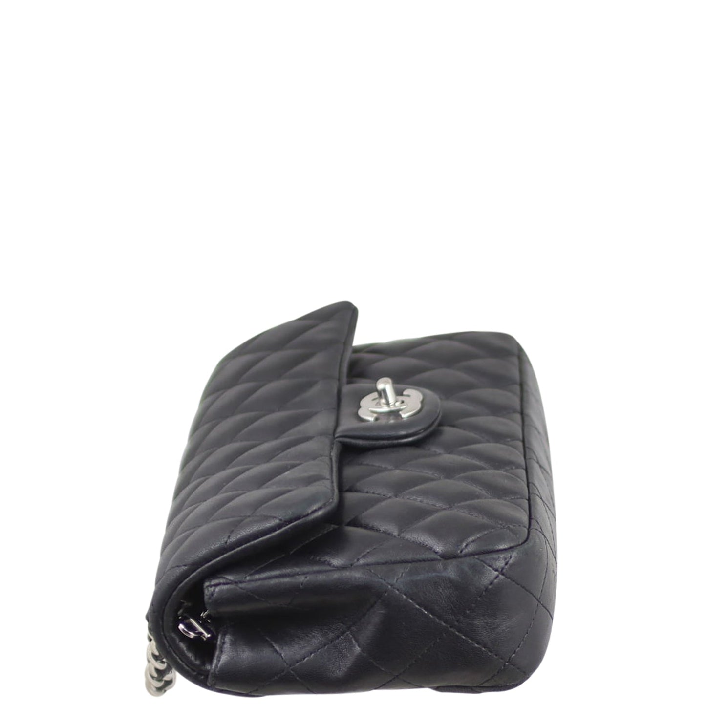Chanel East West Flap Bag | Black
