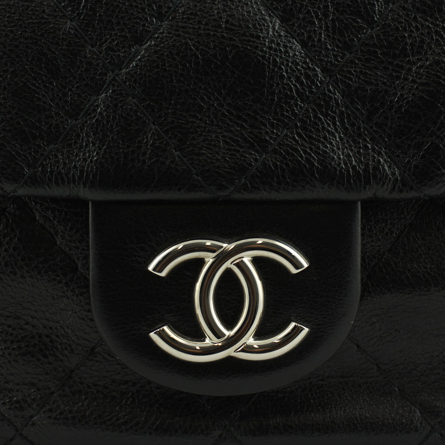 Chanel Top Handle Flap Bag Large
