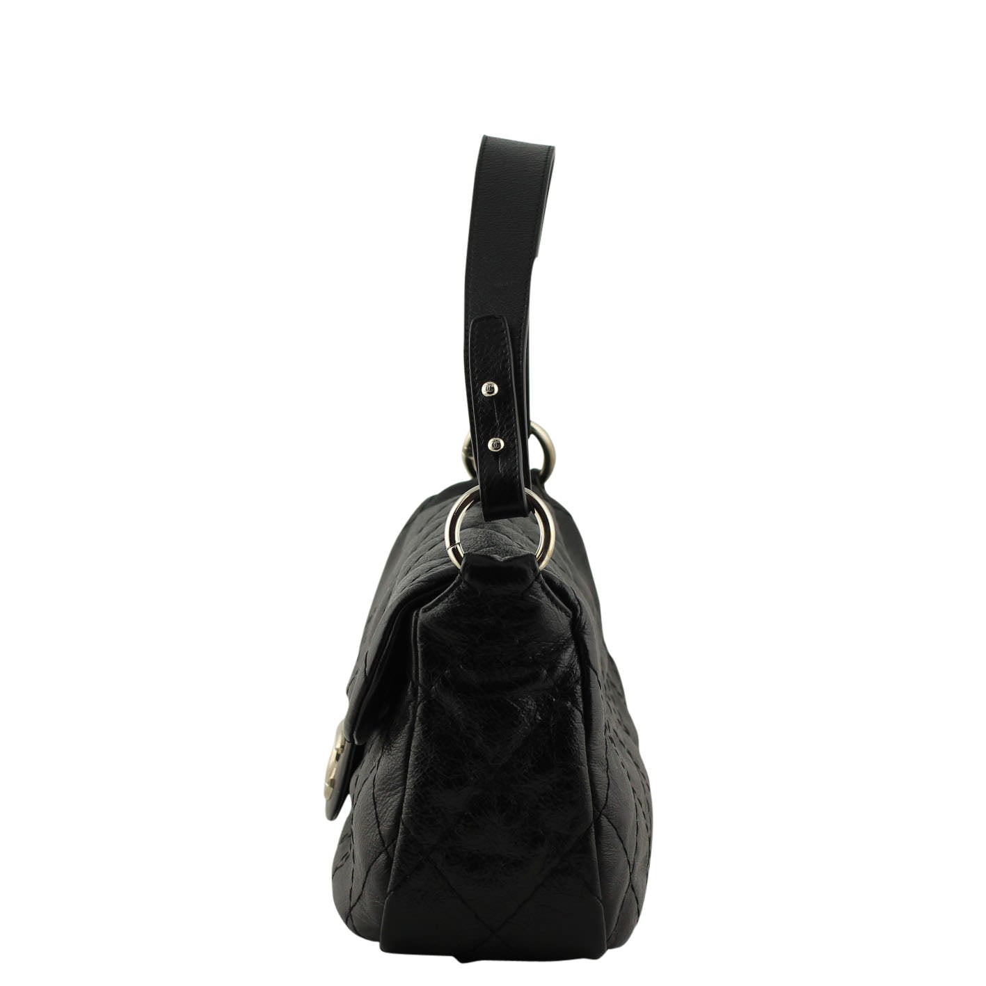 Chanel Top Handle Flap Bag Large