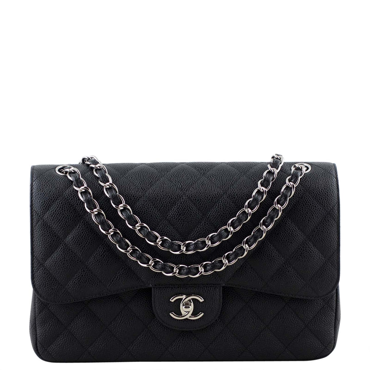 Chanel Classic Double Flap Jumbo | Black SHW 16 Series