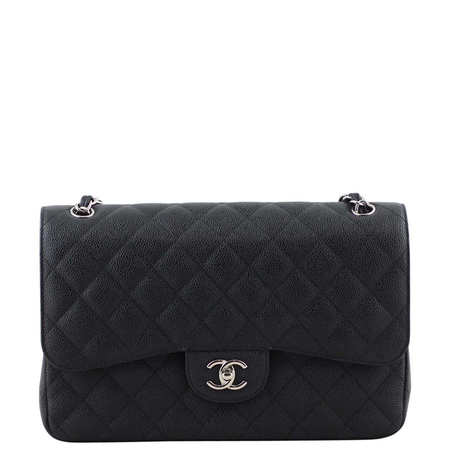 Chanel Classic Double Flap Jumbo | Black SHW 16 Series