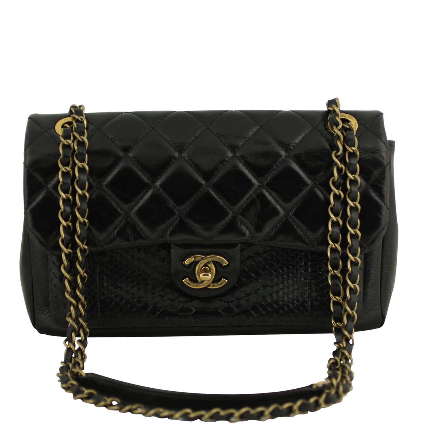 Chanel Python Flap Bag
