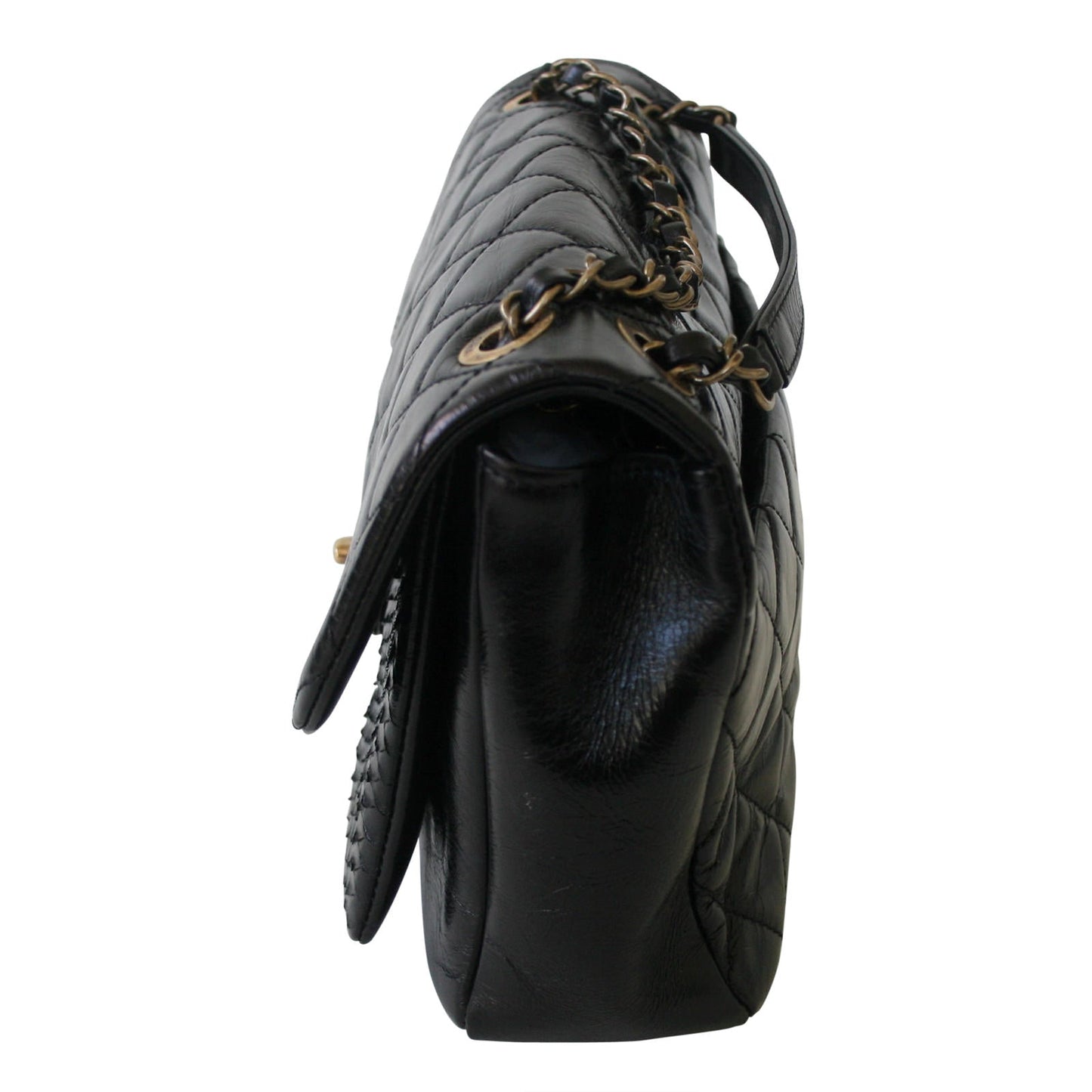 Chanel Python Flap Bag