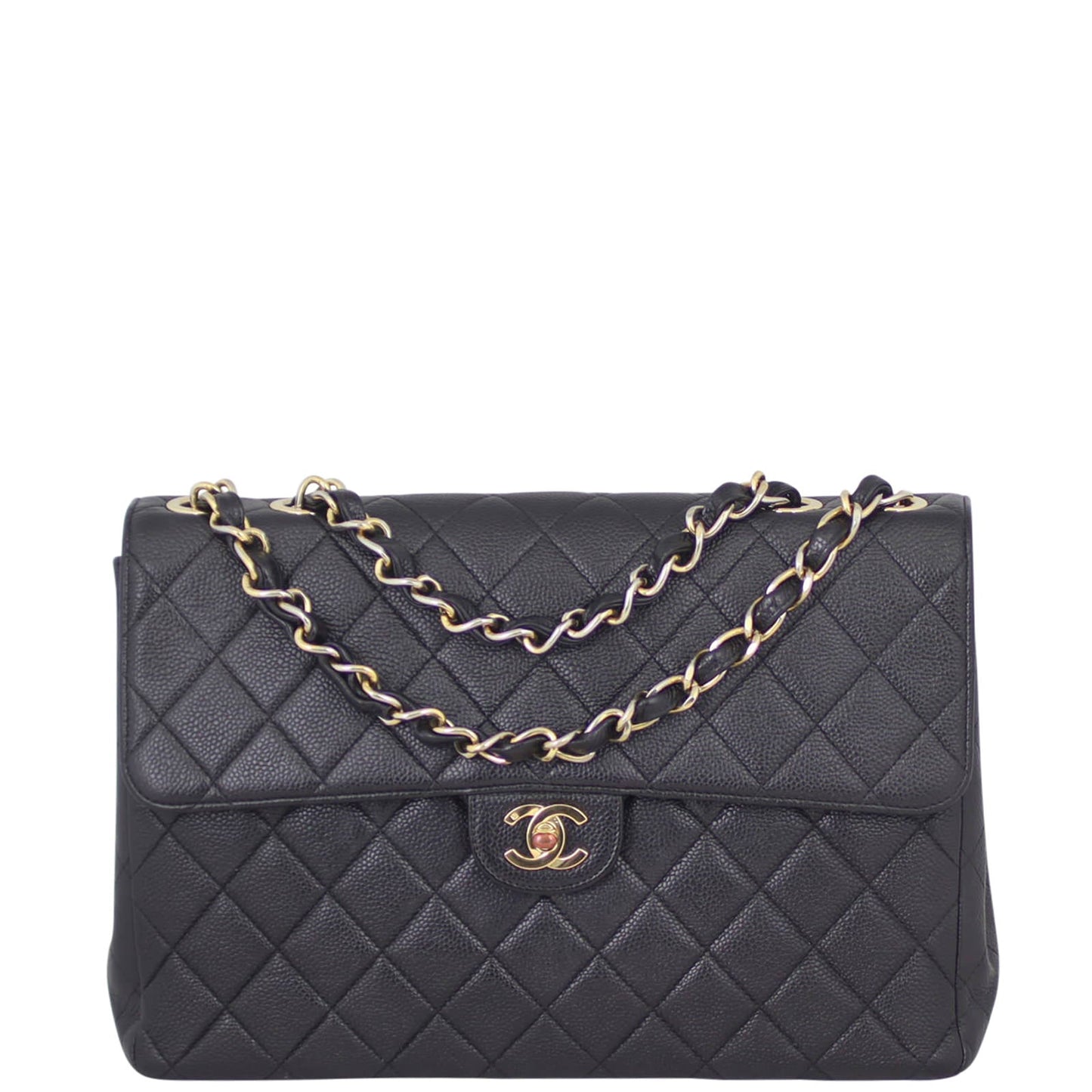 Chanel Single Flap Jumbo | Gold Hardware