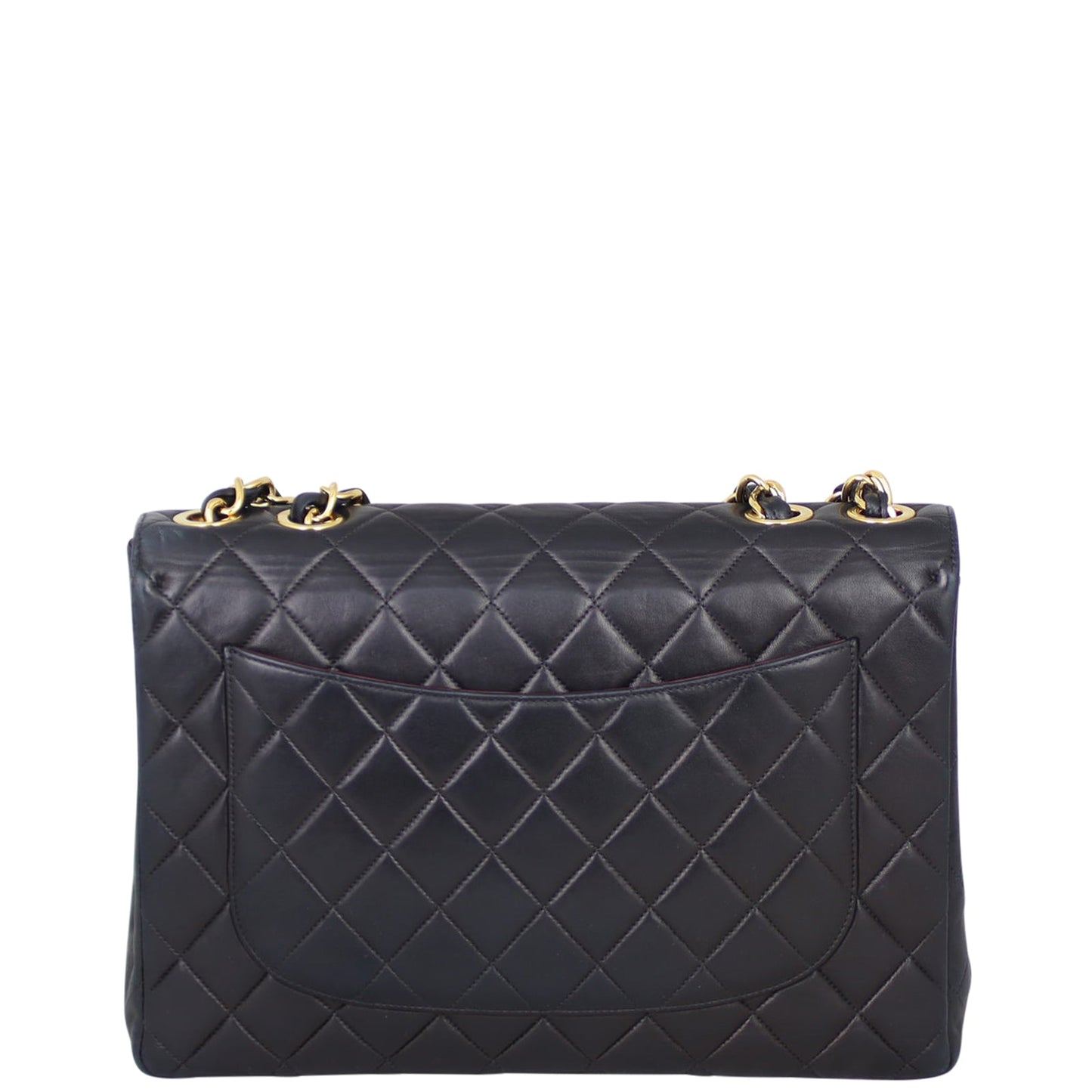 Chanel Classic Single Flap Maxi | Black Gold Hardware