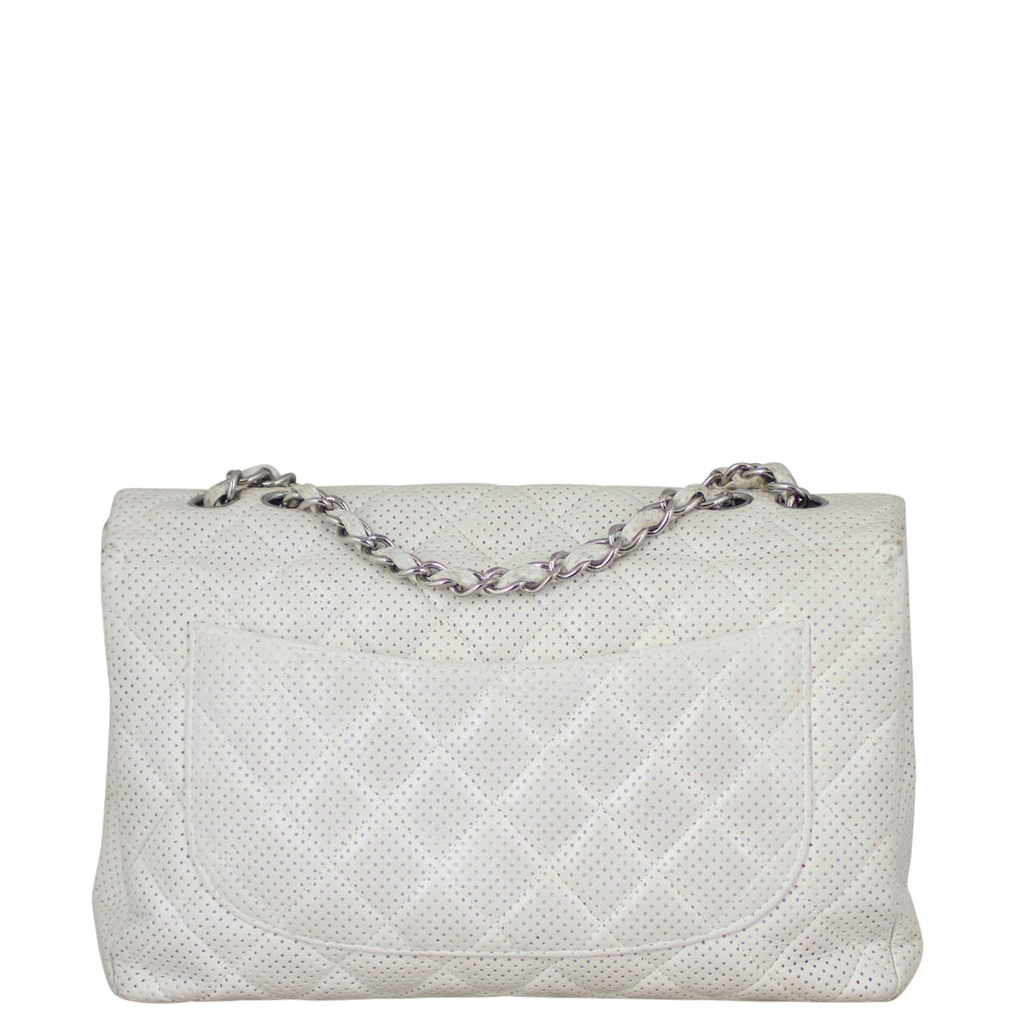 Chanel Perforated Single Flap Jumbo
