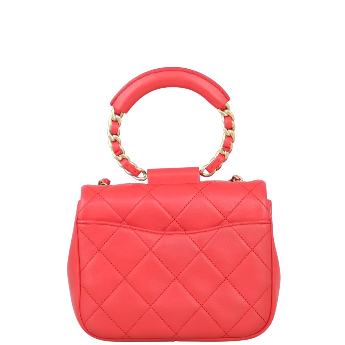 Chanel Circular Handle Small Flap Bag