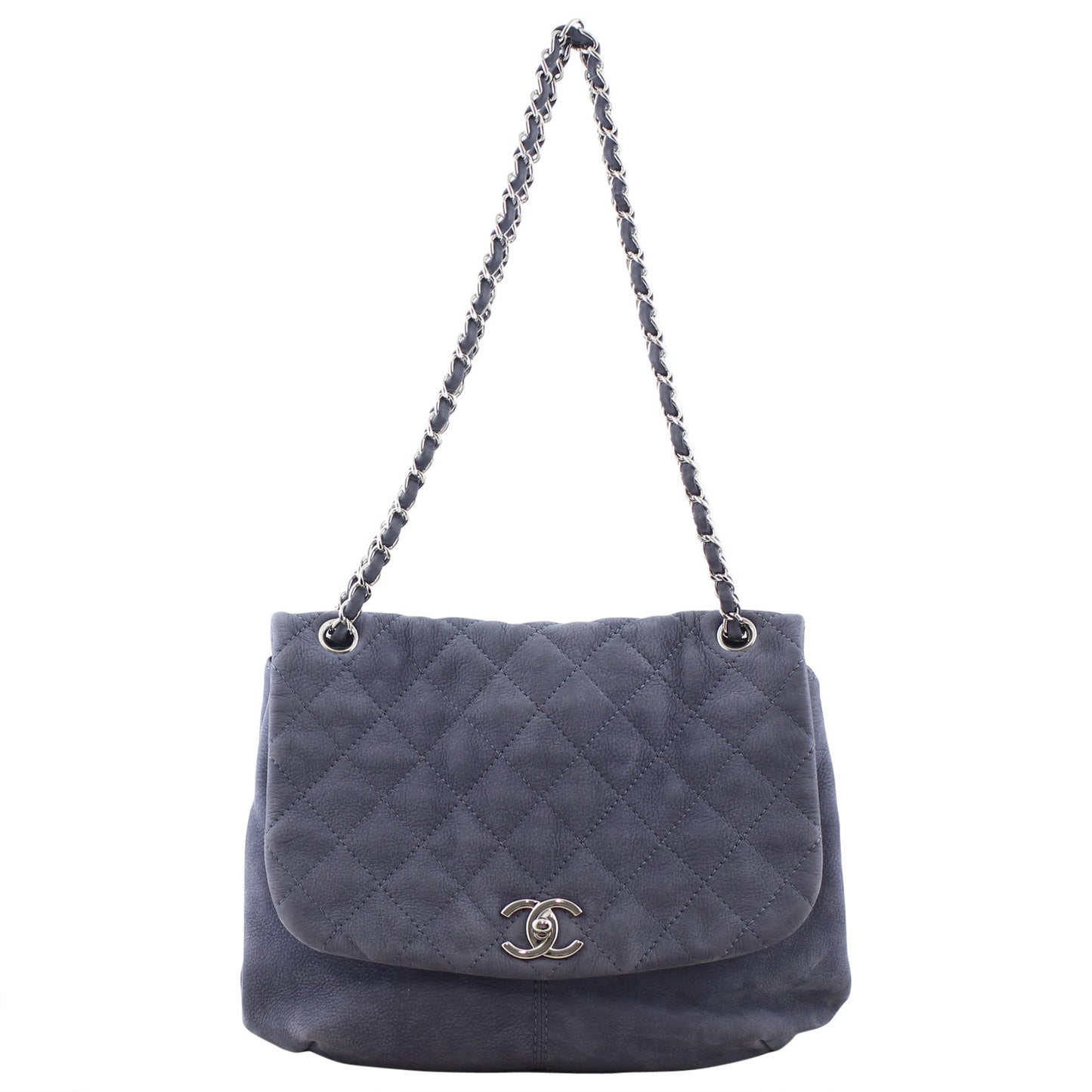 Chanel Suede Flap Bag