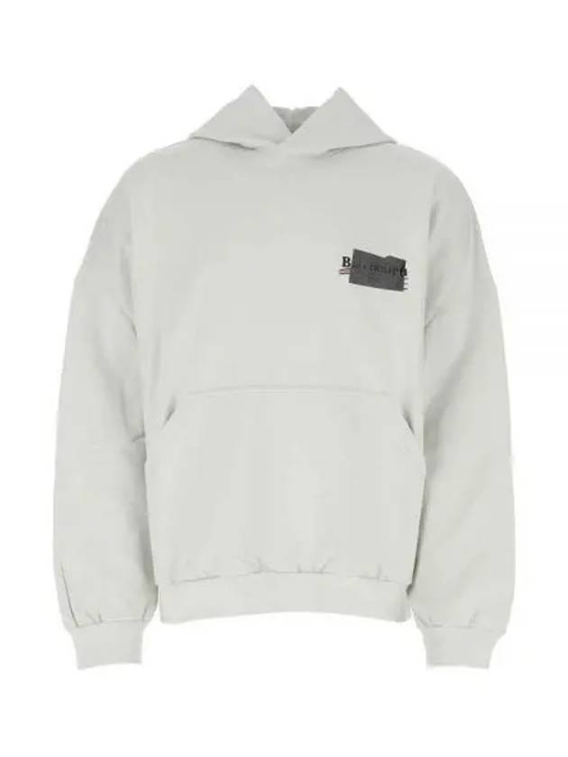 Luxury Balenciaga Trending 2025 Logo Tape Hoodie White