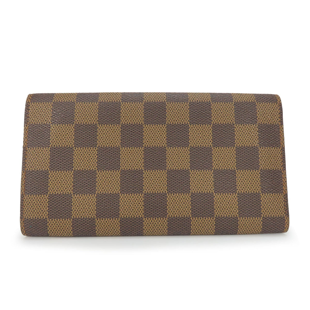 Louis Vuitton Ebene Damier Canvas Long Wallet (Bi-Fold)
