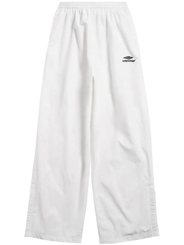 Luxury Balenciaga Trending 2025 3B Sports Icon Track Pants White