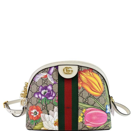 Gucci Ophidia GG Flora Crossbody Bag