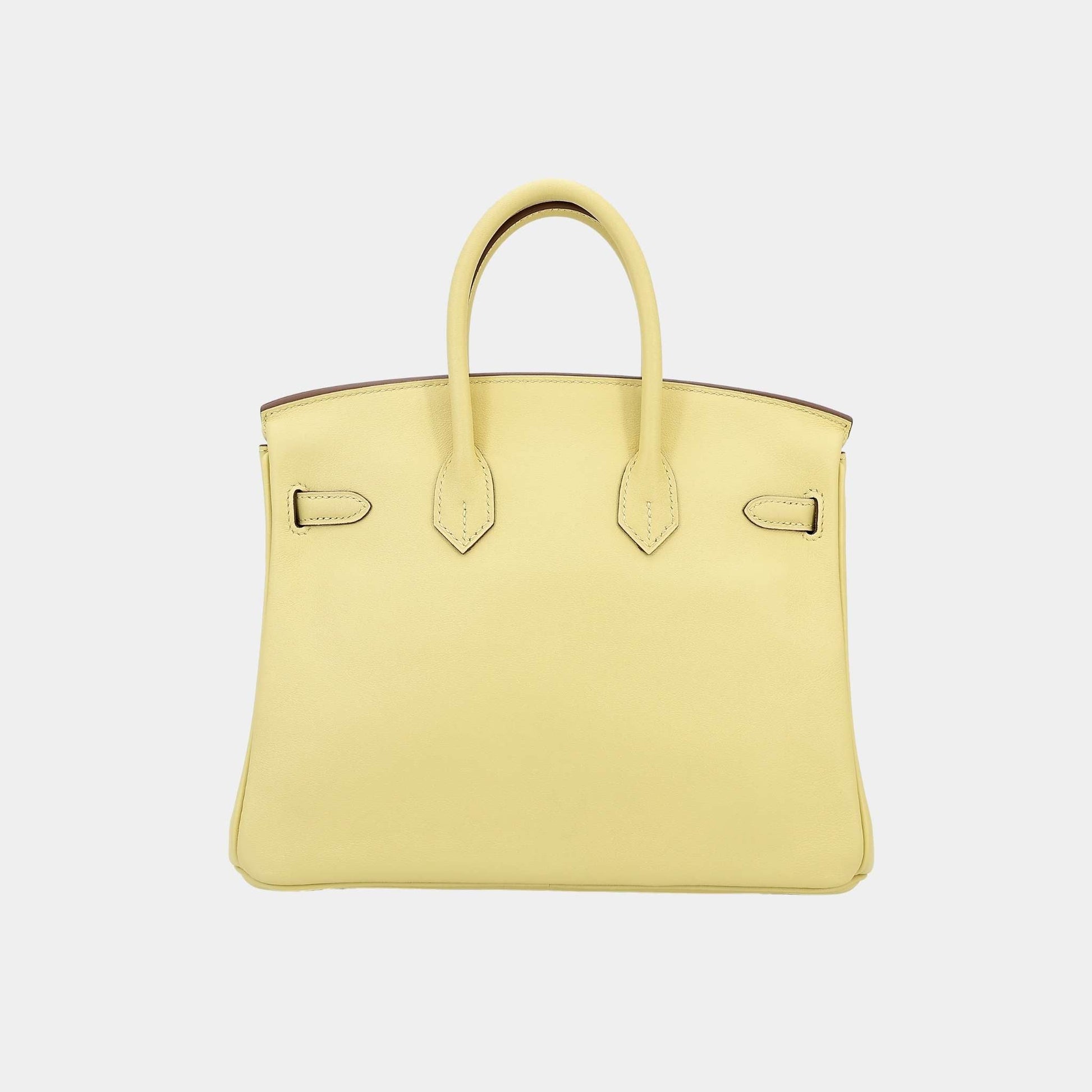 Birkin 25 Swift Jaune Poussin PHW