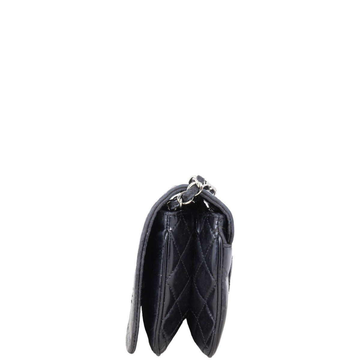 Chanel CC Vinyl Lipstick Ligne Flap Bag