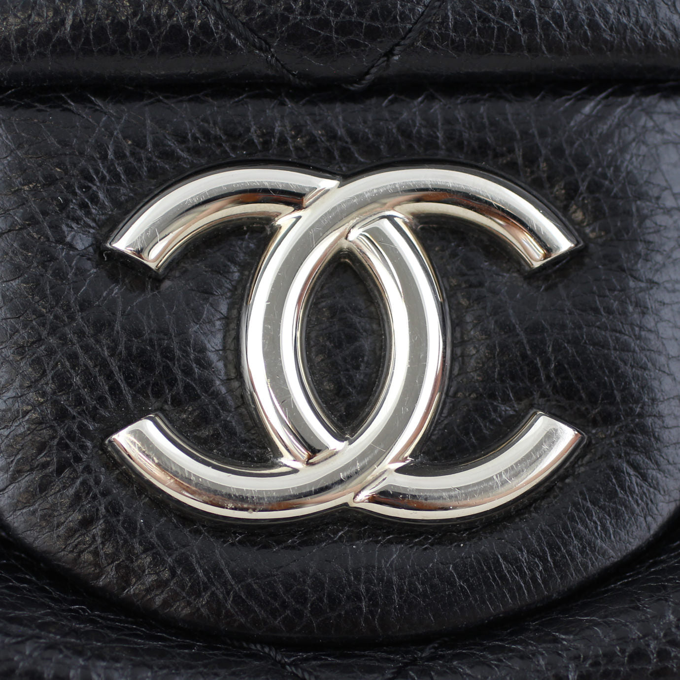 Chanel CC Top Handle Flap Bag