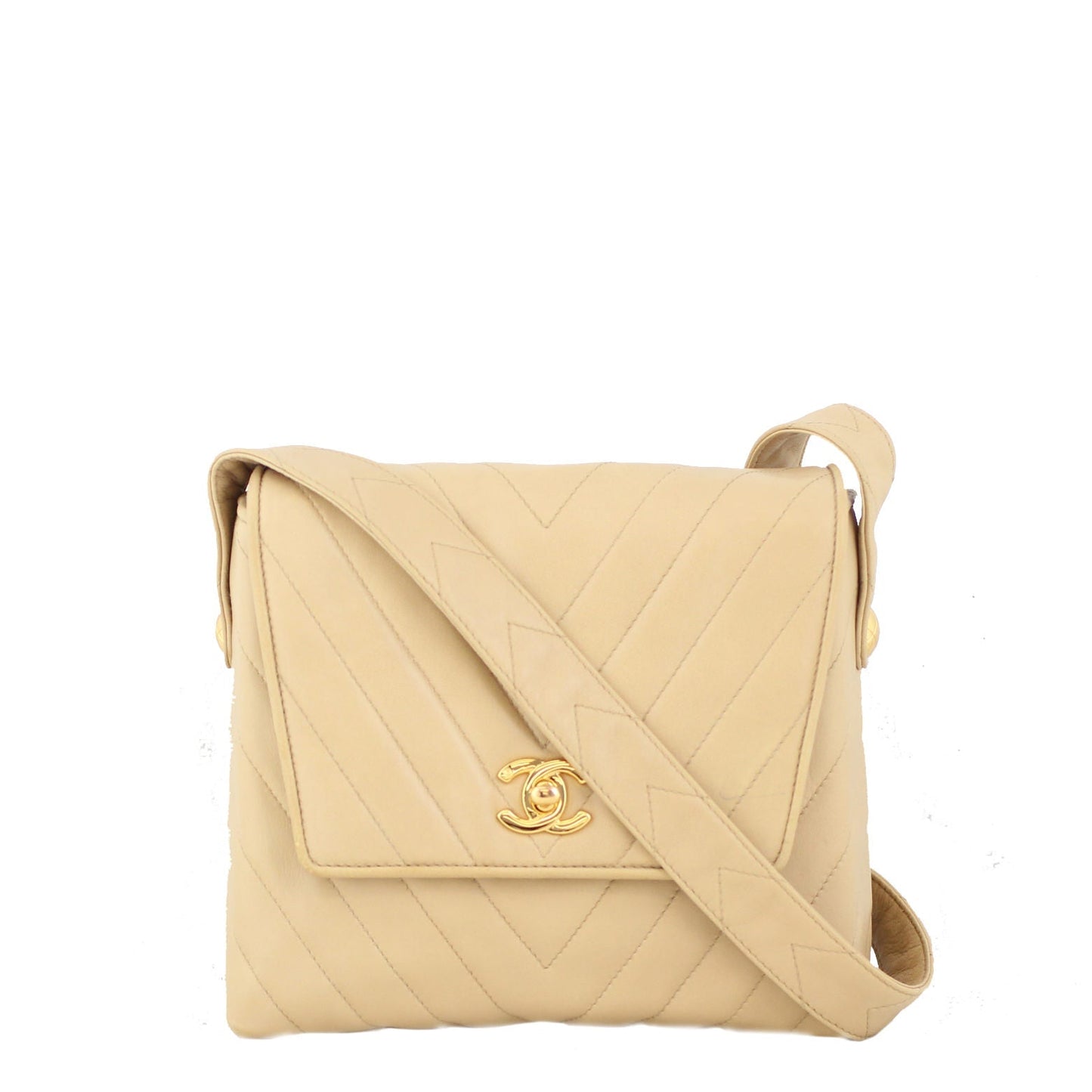 Chanel Chevron Box Flap