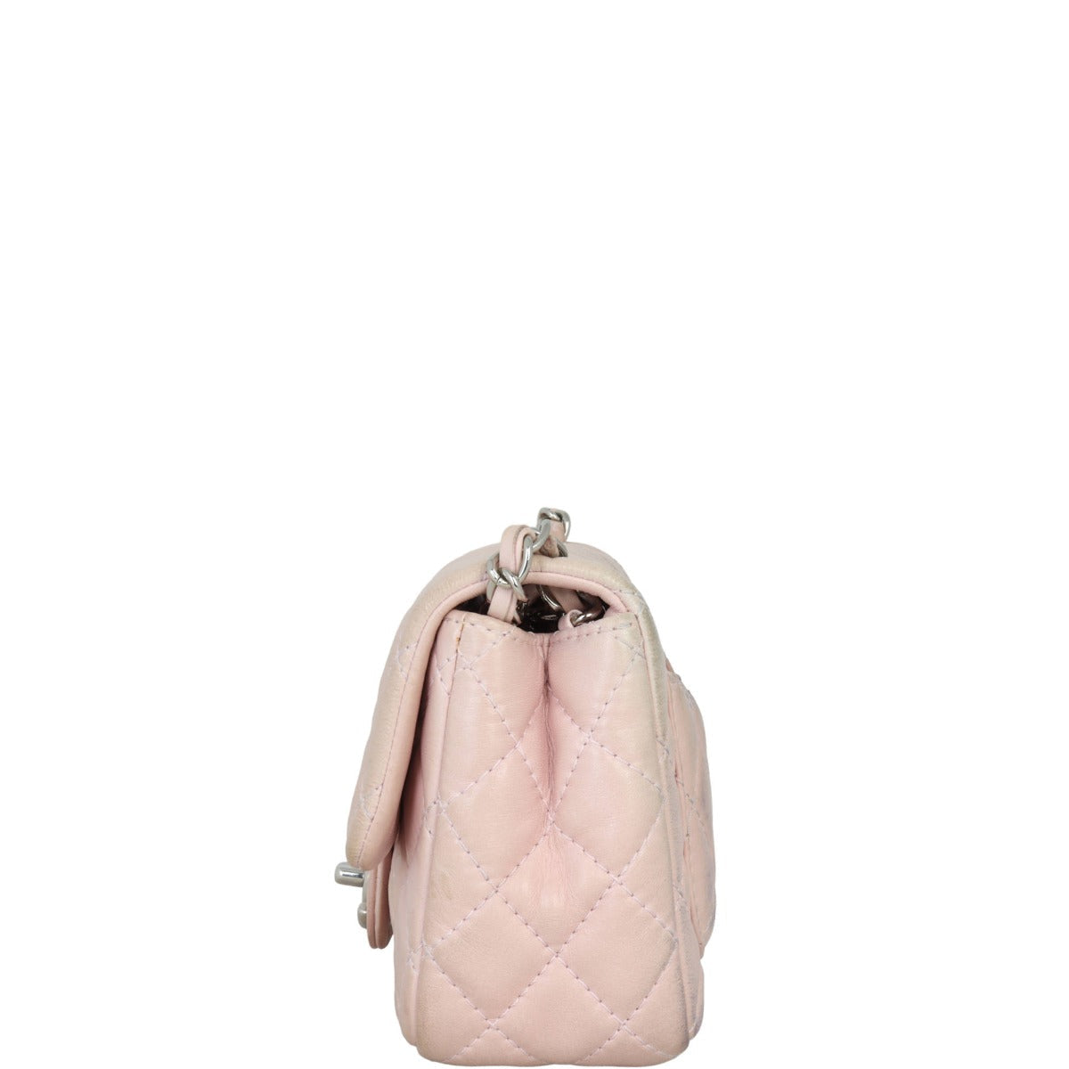 Chanel Classic Flap Mini Square Bag | Pale Pink