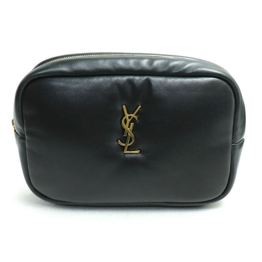 Saint Laurent Cassandra Lambskin 2way Clutch Bag
