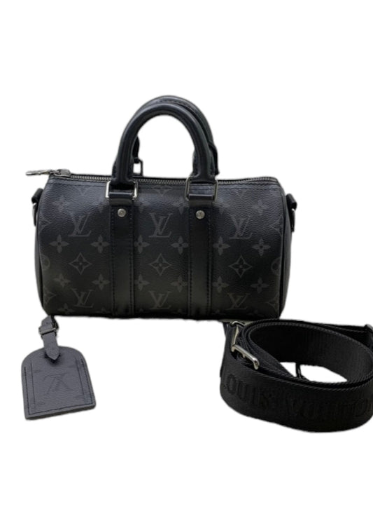 Louis Vuitton Keepall Bandoulière 25 Monogram Eclipse Reverse SKC1798
