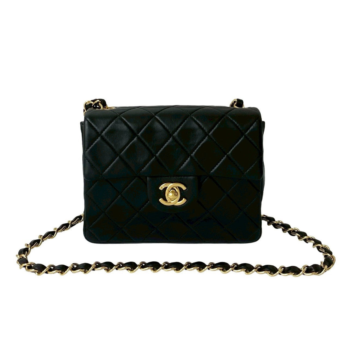 Chanel Mini Matelasse Lambskin Shoulder Bag