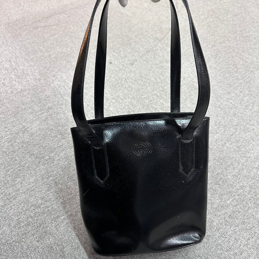 Gucci Black BVJ Tote Bag -  Leather Style